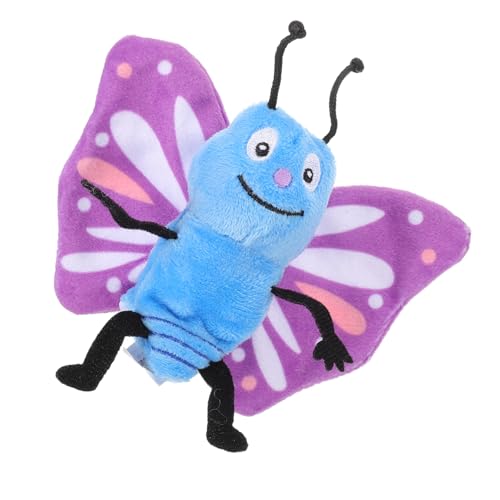 HANABASS Handpuppe Schmetterling für Plüschspielzeug für Frühe Bildung und Geschichtenerzählen Weiche Fingerpuppen für und Klassenzimmer HANABASS Handpuppe Schmetterling für Plüschspielzeug für Frühe Bildung und Geschichtenerzählen Weiche Fingerpuppen für und Klassenzimmer von HANABASS