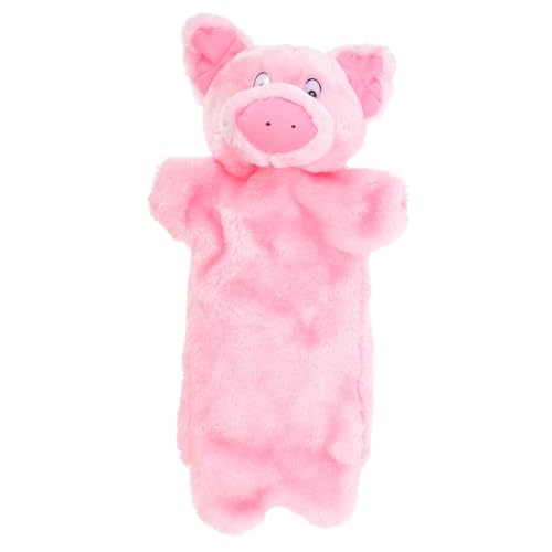 HANABASS Handpuppe Schwein Plüsch Handspielpuppe Weiches Material Interaktives Erzählspielzeug Fantasie und Sprachentwicklung von HANABASS