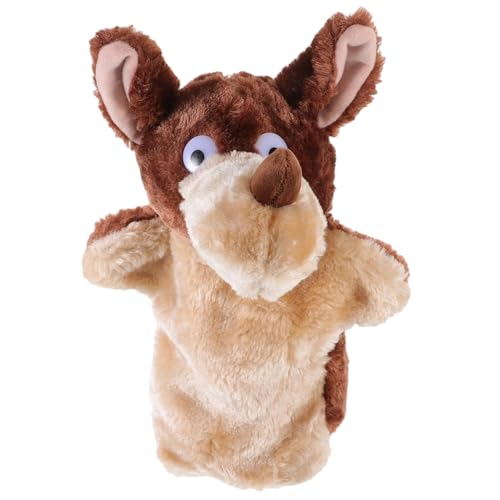 HANABASS Wolf Handpuppe für Kinder Süße Interaktive Tierhandpuppe aus Plüsch für Geschichtenerzählen und Rollenspiele Handpuppenspielzeug für Schule und Kindergarten HANABASS Wolf Handpuppe für Kinder Süße Interaktive Tierhandpuppe aus Plüsch für Geschichtenerzählen und Rollenspiele Handpuppenspielzeug für Schule und Kindergarten von HANABASS