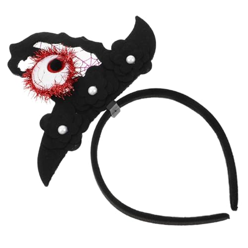 HANABASS Hexenhut Haarreif mit Augenmotiv Halloween Kopfschmuck für Frauen Stilvolles Headband für Kostümpartys und Thematische Events Weiches und Sicheres Material Komfortable Passform HANABASS Hexenhut Haarreif mit Augenmotiv Halloween Kopfschmuck für Frauen Stilvolles Headband für Kostümpartys und Thematische Events Weiches und Sicheres Material Komfortable Passform von HANABASS