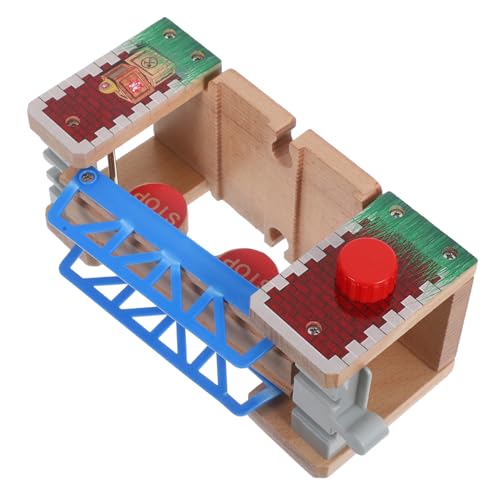 HANABASS Holz Eisenbahnbrücke mit Hebefunktion Erweiterungszubehör für Holzgleise Fördert Kreativität und Feinmotorik für Ab Jahren HANABASS Holz Eisenbahnbrücke mit Hebefunktion Erweiterungszubehör für Holzgleise Fördert Kreativität und Feinmotorik für Ab Jahren von HANABASS