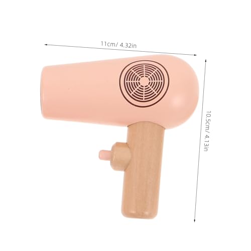 HANABASS Holz Make-up Spielset für Kleinkinder Realistisches Schminkset aus Sicherem Holz Fördert Kreativität und Feinmotorik Inkl Schminkspiegel und Salon-Accessoires Rollenspiel für von HANABASS