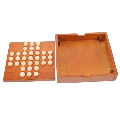 HANABASS Holz Schachspiel Klassisches Intelligenzspielzeug für Spieler Sicheres Holzmaterial für Familien und Freunde Fördert Logisches und Geduld Perfektes HANABASS Holz Schachspiel Klassisches Intelligenzspielzeug für Spieler Sicheres Holzmaterial für Familien und Freunde Fördert Logisches und Geduld Perfektes von HANABASS