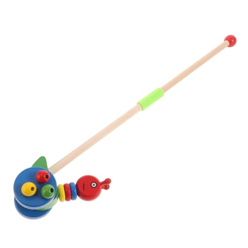 HANABASS Holz Schiebe mit Handle Niedlicher Cartoon Tier Lauflernwagen für Kleinkinder für Jungen und Mädchen Fördert Laufen Motorischen Fähigkeiten HANABASS Holz Schiebe mit Handle Niedlicher Cartoon Tier Lauflernwagen für Kleinkinder für Jungen und Mädchen Fördert Laufen Motorischen Fähigkeiten von HANABASS