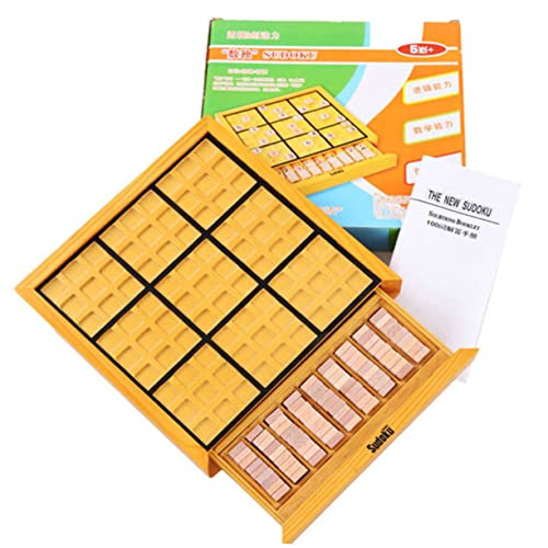 HANABASS Holz Sudoku Puzzle Spiel Intelligentes Denkspiel für Erwachsene und Kreatives Holzspielzeug Kreativität und Vorstellungskraft für DIY Partys und Entspannende Spielstunden HANABASS Holz Sudoku Puzzle Spiel Intelligentes Denkspiel für Erwachsene und Kreatives Holzspielzeug Kreativität und Vorstellungskraft für DIY Partys und Entspannende Spielstunden von HANABASS