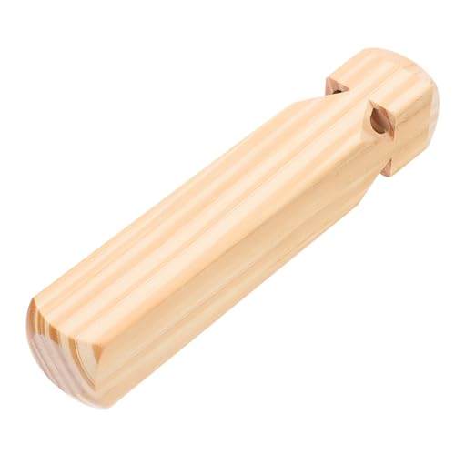 HANABASS Holz Zugpfeife Musikinstrument Holzpfeife Pädagogisch Robust Langlebig für Musikspielzeug Party Jungen Mädchen von HANABASS