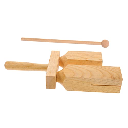 HANABASS Holzpercussion Instrumenten für Orff Musikspielzeug für Kreative Früherziehung Langlebig und Sicher Fördert Musikalische Fähigkeiten und Entwicklung von HANABASS