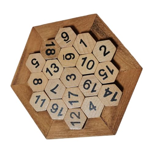 HANABASS Holzpuzzle Zahlen Lernspielzeug für Intelligenzspielzeug von Matheverständnis Hand Auge Koordination Feinmotorik Zahlenverständnis HANABASS Holzpuzzle Zahlen Lernspielzeug für Intelligenzspielzeug von Matheverständnis Hand Auge Koordination Feinmotorik Zahlenverständnis von HANABASS