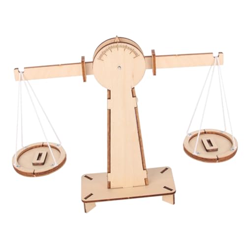 HANABASS Holzspielzeug Balancewaage DIY Lernspielzeug für Kreativität und Hand Augen Koordination Hochwertige Materialien Sicher und Kindgerecht als für Geburtstage oder Feiertage von HANABASS