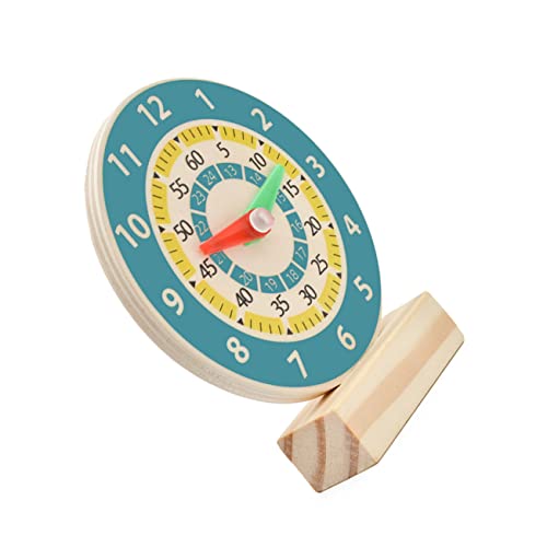 HANABASS Holzuhr Lernspielzeug für Bunte Zahlenuhr aus Glattem Holz Frühe Bildung Puzzle Zeitverständnis Farben und Formenerkennung für Kleinkinder und Kindergarten HANABASS Holzuhr Lernspielzeug für Bunte Zahlenuhr aus Glattem Holz Frühe Bildung Puzzle Zeitverständnis Farben und Formenerkennung für Kleinkinder und Kindergarten von HANABASS