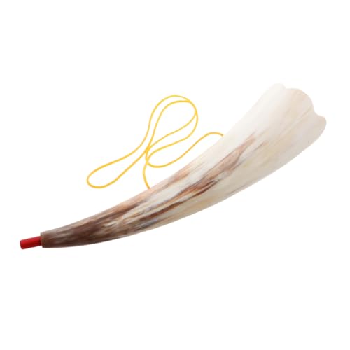 HANABASS Horntrompete Pirate Viking Supplies Horn-cosplay-requisiten Cosplay Blasen Horn Halloween-party-piraten-requisiten Pirat Viking Horn Viking Horn Liefert Hörner von HANABASS