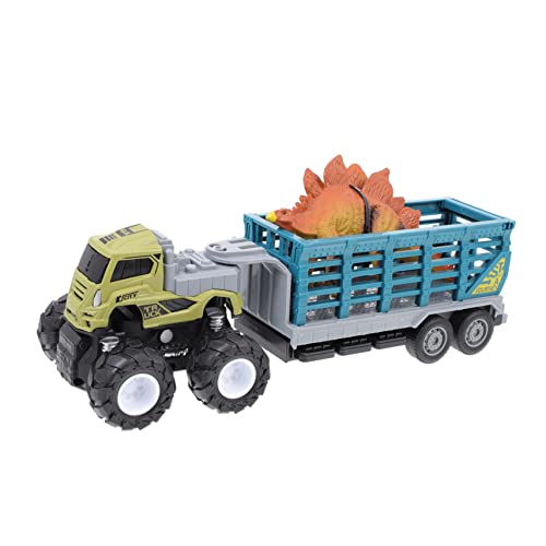 HANABASS Inertiales Auto Großer Truck mit Tiermodell und Antirutschreifen für Langlebiges Material ohne Batterien für Spiel und Spaß HANABASS Inertiales Auto Großer Truck mit Tiermodell und Antirutschreifen für Langlebiges Material ohne Batterien für Spiel und Spaß von HANABASS
