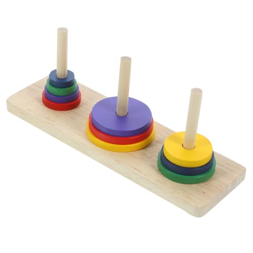 HANABASS Intelligentes Hanoi Turm Puzzle für Erwachsene und Kreatives Denkspiel für DIY Partys Fördert Kreativität und Logisches HANABASS Intelligentes Hanoi Turm Puzzle für Erwachsene und Kreatives Denkspiel für DIY Partys Fördert Kreativität und Logisches von HANABASS