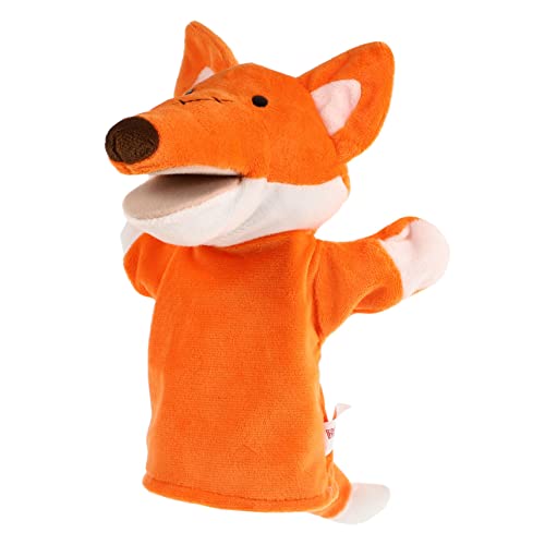 HANABASS Interaktive Fingerpuppe Fuchs mit Beweglichem Mund Plüsch Handpuppe für Rollenspiel Kindergarten Eltern Junge Mädchen Weihnachten HANABASS Interaktive Fingerpuppe Fuchs mit Beweglichem Mund Plüsch Handpuppe für Rollenspiel Kindergarten Eltern Junge Mädchen Weihnachten von HANABASS