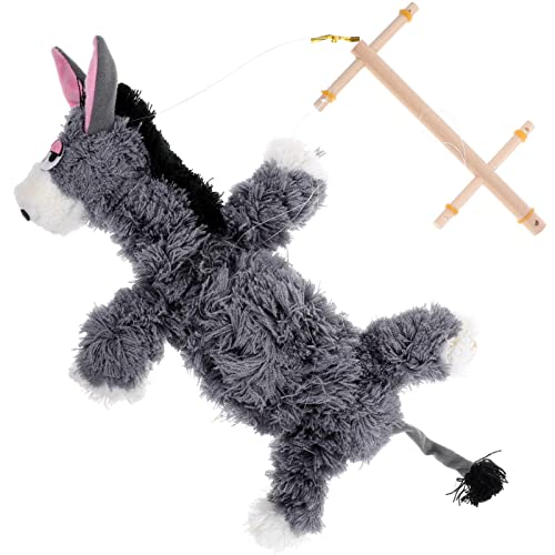 HANABASS Interaktive Marionette aus Plüsch Niedliches Tierdesign Tiefgraues für Fördert Kreativität und Fingerfertigkeit für Puppentheater und Familienspiele HANABASS Interaktive Marionette aus Plüsch Niedliches Tierdesign Tiefgraues für Fördert Kreativität und Fingerfertigkeit für Puppentheater und Familienspiele von HANABASS