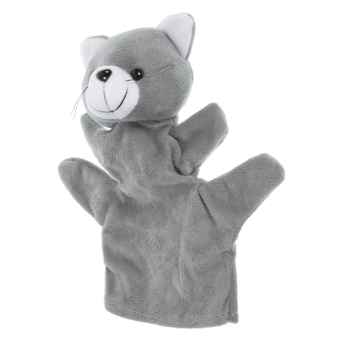 HANABASS Interaktive Plüsch Handpuppe Katze Pädagogisches für Fördert Kreativität Sprachentwicklung Feinmotorik für Geschichtenerzählen und Rollenspiele HANABASS Interaktive Plüsch Handpuppe Katze Pädagogisches für Fördert Kreativität Sprachentwicklung Feinmotorik für Geschichtenerzählen und Rollenspiele von HANABASS