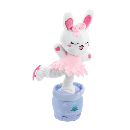 HANABASS Kaninchenpuppe Singender Osterhase Musikalisches Kaninchen Musikspielzeug Für Singendes Plüschspielzeug Tanzendes Tierspielzeug Tanzende Tiere Musikspielzeug Für HANABASS Kaninchenpuppe Singender Osterhase Musikalisches Kaninchen Musikspielzeug Für Singendes Plüschspielzeug Tanzendes Tierspielzeug Tanzende Tiere Musikspielzeug Für von HANABASS