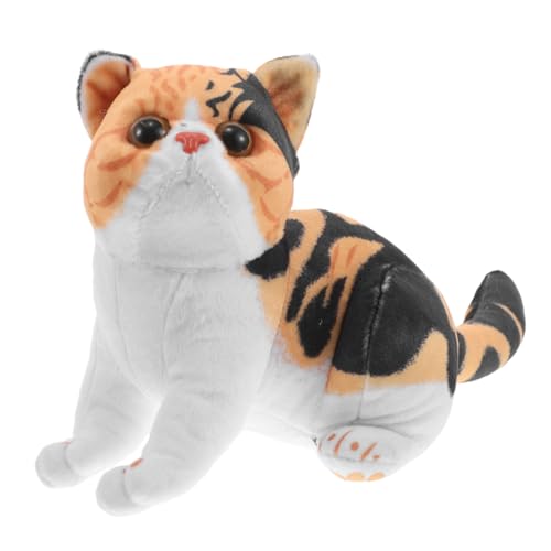 HANABASS Katzenspielzeug süßer Katzenplüsch Simulationstierpuppe Flauschiger Katzenplüsch Cartoon-Plüsch Katze Plüschtier Kawaii Plüschtiere süßes Katzen-Plüschtier Simulation Katze Plüsch HANABASS Katzenspielzeug süßer Katzenplüsch Simulationstierpuppe Flauschiger Katzenplüsch Cartoon-Plüsch Katze Plüschtier Kawaii Plüschtiere süßes Katzen-Plüschtier Simulation Katze Plüsch von HANABASS