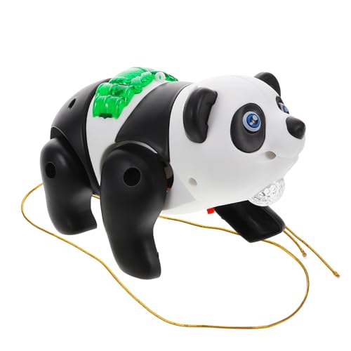 HANABASS Kinderkinder LED Lichter Panda - Interaktives Tierisches Musikspielzeug Laufendes Panda- Tierspielzeug LED-Leuchtspielzeug Plastik Black HANABASS Kinderkinder LED Lichter Panda - Interaktives Tierisches Musikspielzeug Laufendes Panda- Tierspielzeug LED-Leuchtspielzeug Plastik Black von HANABASS