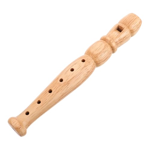 HANABASS Klarinette Blockflöte Kinderflöte Blasinstrument Für Sechs Loch Musikspielzeug Kindermusikflöte Kinderholzflöte Holzmusikinstrument Beige HANABASS Klarinette Blockflöte Kinderflöte Blasinstrument Für Sechs Loch Musikspielzeug Kindermusikflöte Kinderholzflöte Holzmusikinstrument Beige von HANABASS
