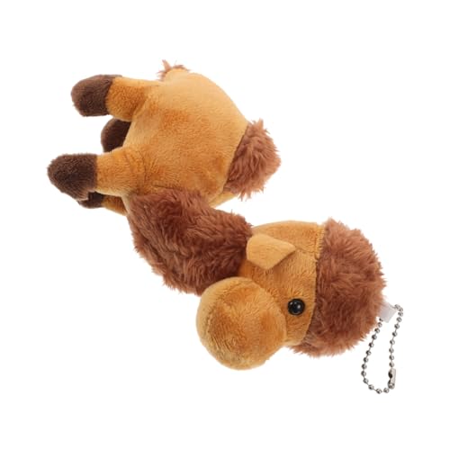 HANABASS Kleiner Kamelanhänger Partygeschenk weich gefüllte Puppe Schlüsselanhänger zum Aufhängen für die Handtasche Schultaschen-Schlüsselanhänger Plüschtiere Legierung Hellbraun HANABASS Kleiner Kamelanhänger Partygeschenk weich gefüllte Puppe Schlüsselanhänger zum Aufhängen für die Handtasche Schultaschen-Schlüsselanhänger Plüschtiere Legierung Hellbraun von HANABASS