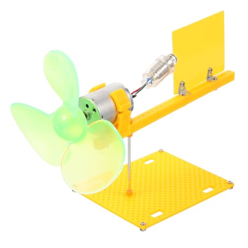 HANABASS Kleiner Windgenerator Motor Bausatz Turbine Mini Schmuckstücke Für Windbetriebene Generatoren Kleiner Generator Generator-lehrmodell Science Decor Plastik HANABASS Kleiner Windgenerator Motor Bausatz Turbine Mini Schmuckstücke Für Windbetriebene Generatoren Kleiner Generator Generator-lehrmodell Science Decor Plastik von HANABASS
