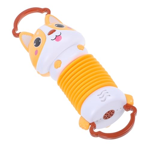 HANABASS Kleinkinder- und Kleinkindakkordeon Akkordeon Musikspielzeug für Babys Kindermusikinstrument Musikalisches Kinderspielzeug Plastik Orange HANABASS Kleinkinder- und Kleinkindakkordeon Akkordeon Musikspielzeug für Babys Kindermusikinstrument Musikalisches Kinderspielzeug Plastik Orange von HANABASS