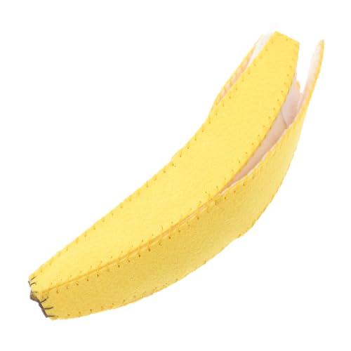 HANABASS Kompakte Stoffbanane für Robustes Bananen Zubehör für Partys und Kreative Spiele Sicher und Geschmacksneutral Fördert Fantasie und Koordination von HANABASS