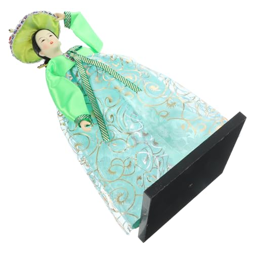 HANABASS Koreanische Artpuppe mit Hanbok Outfit Figur Traditionelle Koreanische Puppendekoration für Tisch Geschenkidee für Kunstliebhaber und Deko für Wohnzimmer Schlafsäle HANABASS Koreanische Artpuppe mit Hanbok Outfit Figur Traditionelle Koreanische Puppendekoration für Tisch Geschenkidee für Kunstliebhaber und Deko für Wohnzimmer Schlafsäle von HANABASS