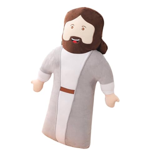 HANABASS Kreative Jesus Plüschfigur Kuscheliges Jesus Kissen für Dekoration Zuhause und Schlafzimmer Einzigartiges für Gläubige Hochwertige Verarbeitung als Fotorequisite HANABASS Kreative Jesus Plüschfigur Kuscheliges Jesus Kissen für Dekoration Zuhause und Schlafzimmer Einzigartiges für Gläubige Hochwertige Verarbeitung als Fotorequisite von HANABASS