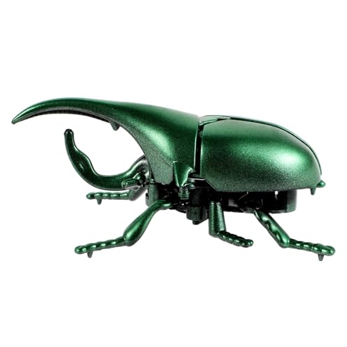 HANABASS Kreative Streich-Requisiten Simulationskäfer -Insektenmodell Bugs Fehler für Halloween-Fehler gefälschte Fehler Plastik Dark Green HANABASS Kreative Streich-Requisiten Simulationskäfer -Insektenmodell Bugs Fehler für Halloween-Fehler gefälschte Fehler Plastik Dark Green von HANABASS