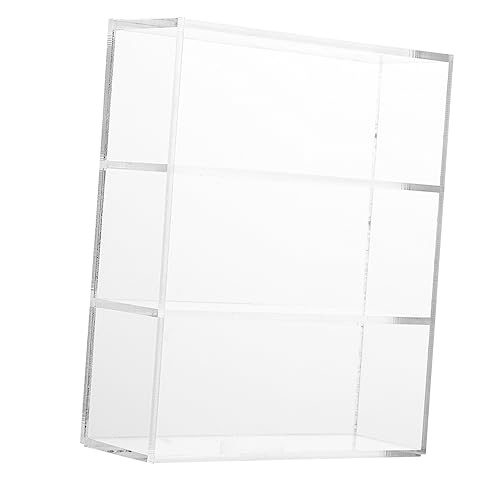HANABASS Kuchenschrankmodell Bücherregal-Modell Miniatur -Bücherregal Mini-Bücherregal für Mini-Bücher kleines Bücherregal Kleiner Lagerschrank Puppenhausmöbel Mini-Haus Acryl Transparent HANABASS Kuchenschrankmodell Bücherregal-Modell Miniatur -Bücherregal Mini-Bücherregal für Mini-Bücher kleines Bücherregal Kleiner Lagerschrank Puppenhausmöbel Mini-Haus Acryl Transparent von HANABASS