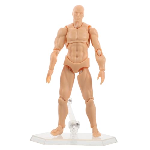 HANABASS Künstlerisches Modell mit Bewegliche Actionfigur für Zeichnen und Vielseitig Einsetzbar für Kunstunterricht und Kreative Projekte Detailreiche Ausführung Hautfarbe HANABASS Künstlerisches Modell mit Bewegliche Actionfigur für Zeichnen und Vielseitig Einsetzbar für Kunstunterricht und Kreative Projekte Detailreiche Ausführung Hautfarbe von HANABASS