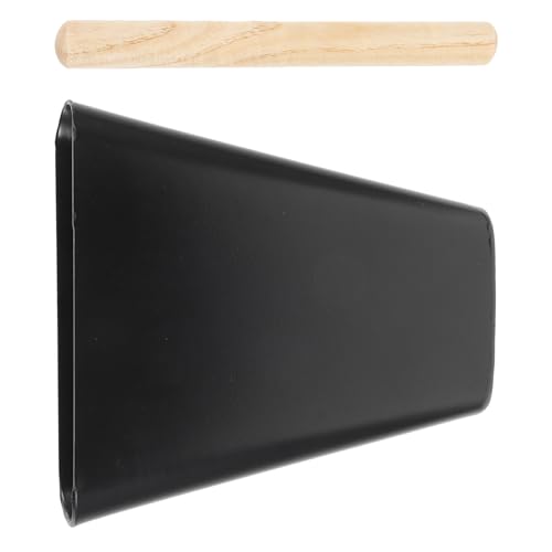 HANABASS Kuhglocke aus Metall mit Holzstock Noisemaker für Sportveranstaltungen und Musik Ergonomisches Design für Musiker HANABASS Kuhglocke aus Metall mit Holzstock Noisemaker für Sportveranstaltungen und Musik Ergonomisches Design für Musiker von HANABASS