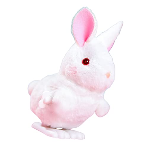 HANABASS Kuscheliger Wind Up Hase mit Aufziehmechanismus für Perfektes Ostergeschenk und Mitgebsel für Jungen und Niedliches Design Springt Wie EIN Hase Batterielos Fördert Eltern Junge HANABASS Kuscheliger Wind Up Hase mit Aufziehmechanismus für Perfektes Ostergeschenk und Mitgebsel für Jungen und Niedliches Design Springt Wie EIN Hase Batterielos Fördert Eltern Junge von HANABASS