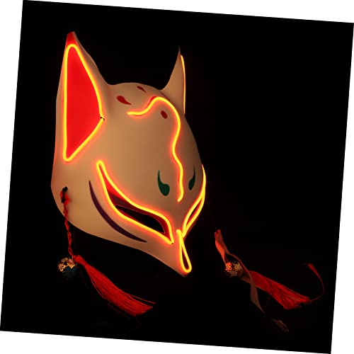 HANABASS Lustige Leuchtende Halloween Maske Multifunktionale Leichte Performance Maske für Kostümparty und Cosplay für Unvergessliche und Gruselige Atmosphären von HANABASS