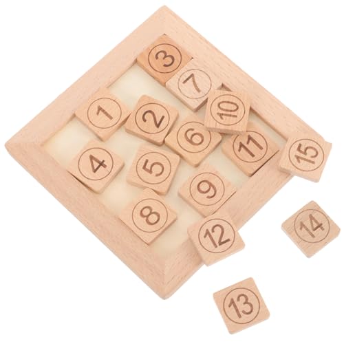 HANABASS Schiebe Zahlenpuzzle Holzspielzeug für Kinder Mathe Lernspielzeug zur Kognitiven Entwicklung Iq Spielzeug für Kleinkinder Pädagogisches Zahlenspiel für Jungen und Mädchen HANABASS Schiebe Zahlenpuzzle Holzspielzeug für Kinder Mathe Lernspielzeug zur Kognitiven Entwicklung Iq Spielzeug für Kleinkinder Pädagogisches Zahlenspiel für Jungen und Mädchen von HANABASS
