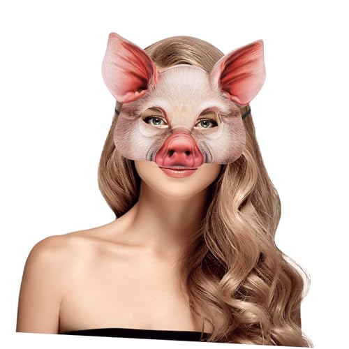 HANABASS Maskerade Tiermaske Schweinemaske Gruselige Tierkarnevalsmasken Gruselige Tiermaske Horrorschweinmaske Cosplay Maske Schweinemaske Für HANABASS Maskerade Tiermaske Schweinemaske Gruselige Tierkarnevalsmasken Gruselige Tiermaske Horrorschweinmaske Cosplay Maske Schweinemaske Für von HANABASS