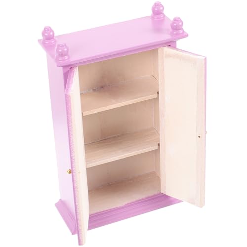 HANABASS Maßstab Dekorativer Schrank Dekoration für Kleine Hausmöbel Langlebig und Detailreich für DIY Projekte HANABASS Maßstab Dekorativer Schrank Dekoration für Kleine Hausmöbel Langlebig und Detailreich für DIY Projekte von HANABASS