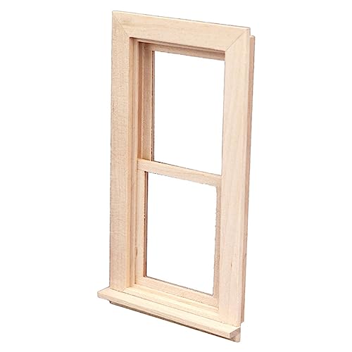 HANABASS Maßstab Liebevolles DIY Fenster Dekoration Sicher Natürlich für Puppenhaus Modelle HANABASS Maßstab Liebevolles DIY Fenster Dekoration Sicher Natürlich für Puppenhaus Modelle von HANABASS