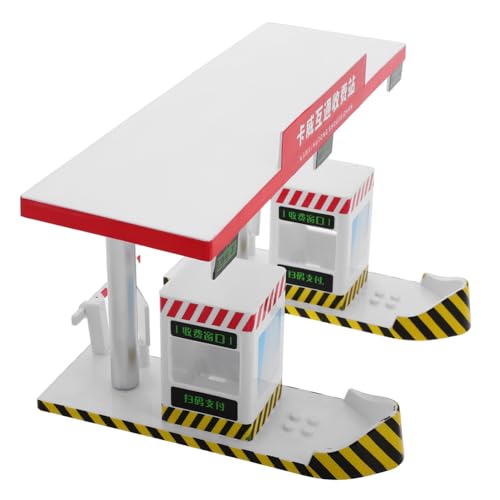 HANABASS Mautstellen Kleinkinderspielzeug Spielset Zum Spaß Jungen Lernspielzeug Jungen Kreativität Erkundung Mautstation Modell Spiel Verkehrsspielset Modell Kunststoff HANABASS Mautstellen Kleinkinderspielzeug Spielset Zum Spaß Jungen Lernspielzeug Jungen Kreativität Erkundung Mautstation Modell Spiel Verkehrsspielset Modell Kunststoff von HANABASS