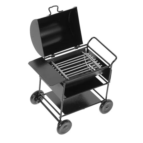 HANABASS Mini BBQ Rack Ornamente Mini -Spiel Grill Mini-grillwerkzeug Miniatur-grillständermodell Grillmodell Für Kleines Mini-hausgrillmodell Mini BBQ -Modell Schwarz Eisen HANABASS Mini BBQ Rack Ornamente Mini -Spiel Grill Mini-grillwerkzeug Miniatur-grillständermodell Grillmodell Für Kleines Mini-hausgrillmodell Mini BBQ -Modell Schwarz Eisen von HANABASS