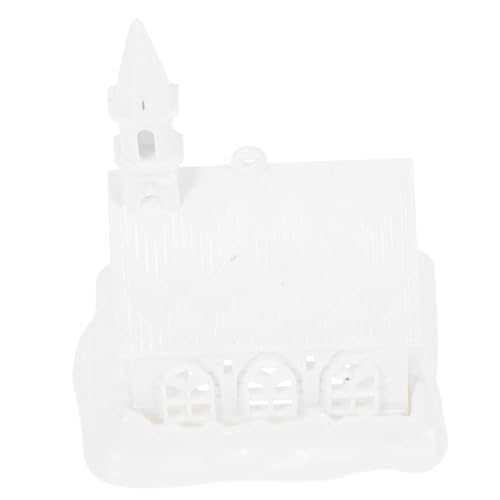 HANABASS Mini DIY Kunststoff Haus Modell Weißes Kleines Ornament Bemalbar Kreatives Langlebig Kompakt für Tisch und Weihnachtsdeko Vielseitig für Schule Zuhause Kindergarten HANABASS Mini DIY Kunststoff Haus Modell Weißes Kleines Ornament Bemalbar Kreatives Langlebig Kompakt für Tisch und Weihnachtsdeko Vielseitig für Schule Zuhause Kindergarten von HANABASS