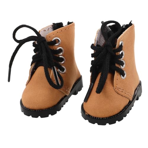 HANABASS Mini Doll Boots für Bjd Puppen Stilvolle Simulation Doll Boots mit Eleganter Nahtlinie Langlebig und Vielseitig für Puppenhaus Dekor und Kreatives Ankleiden HANABASS Mini Doll Boots für Bjd Puppen Stilvolle Simulation Doll Boots mit Eleganter Nahtlinie Langlebig und Vielseitig für Puppenhaus Dekor und Kreatives Ankleiden von HANABASS