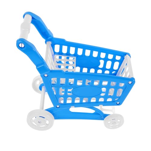 HANABASS Mini Einkaufswagen für Tragbarer Trolley aus Sicherem für Rollenspiele mit Obst und Gemüse Fördert Kreativität und Soziale Kompetenzen von HANABASS