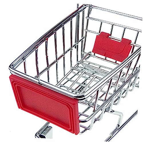 HANABASS Kleiner Einkaufswagen für Kinder Spielzeug aus Metall Verstellbarer Trolley für Rollenspiele für Supermarkt Szenarien Mehrzweck Organizer HANABASS Kleiner Einkaufswagen für Kinder Spielzeug aus Metall Verstellbarer Trolley für Rollenspiele für Supermarkt Szenarien Mehrzweck Organizer von HANABASS