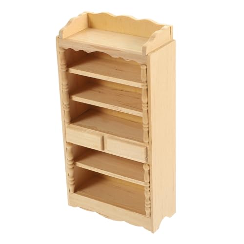 HANABASS Mini Haus Schrank Holz Cabinet DIY Dekoration Puppenhaus Zubehör für Miniatur Szenen Fotografieren HANABASS Mini Haus Schrank Holz Cabinet DIY Dekoration Puppenhaus Zubehör für Miniatur Szenen Fotografieren von HANABASS