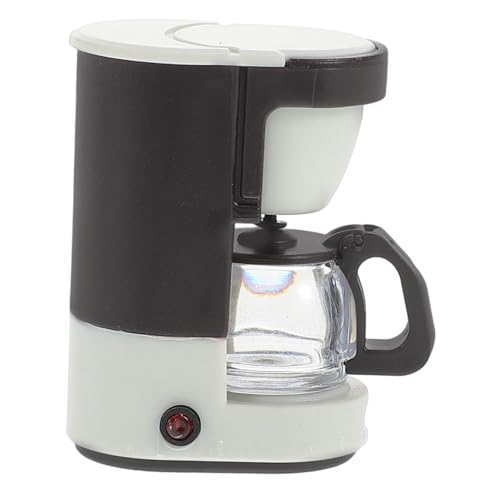 HANABASS Mini Kaffeemaschine Modell für Puppenhaus Realistisches Küchenspielzeug für Detailreiche Miniatur für Rollenspiele und Kreative Szenen Dollhouse Deko HANABASS Mini Kaffeemaschine Modell für Puppenhaus Realistisches Küchenspielzeug für Detailreiche Miniatur für Rollenspiele und Kreative Szenen Dollhouse Deko von HANABASS