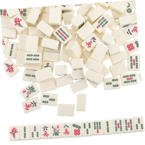 HANABASS Mini Mahjong Set Reise Mahjong Kit mit U Förmiger Schablone Tragbares für Freunde Wahl für Zuhause Camping und Reisen Hochwertige Verarbeitung Leicht zu Reinigen für Verschiedene HANABASS Mini Mahjong Set Reise Mahjong Kit mit U Förmiger Schablone Tragbares für Freunde Wahl für Zuhause Camping und Reisen Hochwertige Verarbeitung Leicht zu Reinigen für Verschiedene von HANABASS