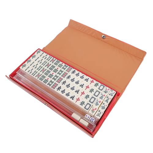 HANABASS Mini Mahjong Set Tragbares Mahjong Spielset für Partys und Freizeit Kompakte Leichtgewichtig Vollständiges Zubehör für Zuhause und Unterwegs HANABASS Mini Mahjong Set Tragbares Mahjong Spielset für Partys und Freizeit Kompakte Leichtgewichtig Vollständiges Zubehör für Zuhause und Unterwegs von HANABASS